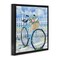 Stupell Industries Rosemary Beach Bicycle Floater Framed Canvas Wall Art Design by Paul Brent